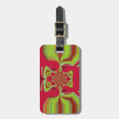 Mooi Verbazingwekkend Afrikaans Rood Geel Motief P Bagagelabel (Voorkant verticaal)