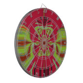 Mooi Verbazingwekkend Afrikaans Rood Geel Motief P Dartbord (Voorkant Links)