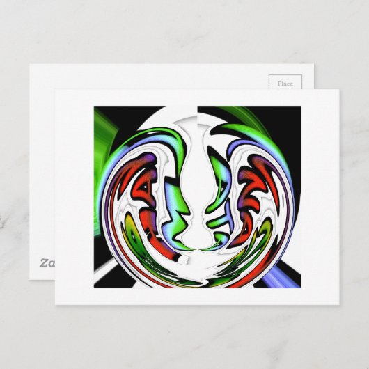 Mooi verbazingwekkend ontwerp hebben een mooie dag briefkaart (Voorkant / Achterkant)