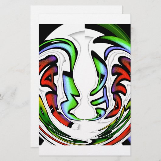 Mooi verbazingwekkend ontwerp hebben een mooie dag briefpapier (Voorkant / Achterkant)