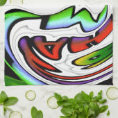 Mooi verbazingwekkend ontwerp hebben een mooie dag theedoek (Gevouwen)