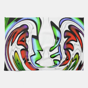 Mooi verbazingwekkend ontwerp hebben een mooie dag theedoek