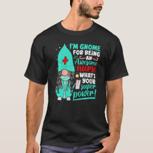 Mooi Verpleegster Kabouter Kerstmis Kleding T-shirt