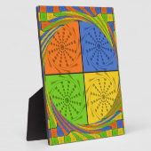 Mooi vet Egyptisch patroon: een oogverblindend ont Fotoplaat (Zijkant)