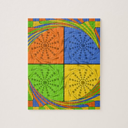 Mooi vet Egyptisch patroon: een oogverblindend ont Legpuzzel (Verticaal)