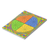 Mooi vet Egyptisch patroon: een oogverblindend ont Notitieblok (Linkerzijde)