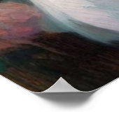 Mooi Victoriaans met Rozen Poster (Hoek)