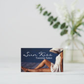 Mooi Visitekaartje van Tanning Salon (Staand voorkant)