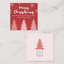 mooi visitekaartje voor rode feestdagen