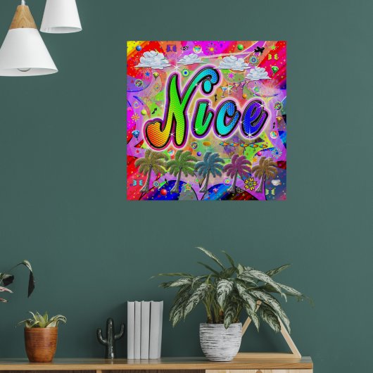 Mooi Vista Express-Poster Poster (Woonkamer 1)