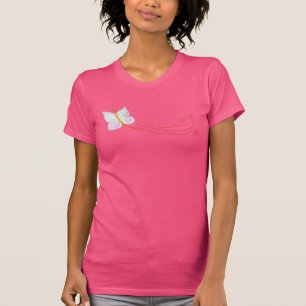 Mooi Vlinder Abstracte Kunst om te Dragen T-shirt