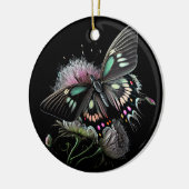 mooi-vlinder-bloem keramisch ornament (Links)