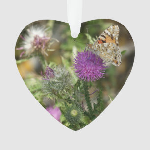 Mooi Vlinder Hart Ornament