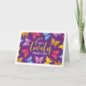 Mooi Vlinder Moederdag Kaart (Voorkant)