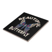 mooi-vlinder-retro-vector-art-illustratie- tegeltje (Zijkant)