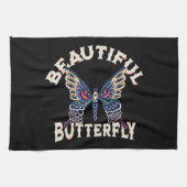 mooi-vlinder-retro-vector-art-illustratie- theedoek (Horizontaal)
