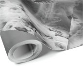 mooi vlinderdarm, ZWART, verlooppapier Cadeaupapier (Rol Hoek)