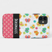 mooi vlindertrails patroon Case-Mate iPhone case (Achterkant (horizontaal))
