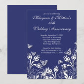 Mooi Vlindertuin Bruiloft Trouwdag Jubileum Kaart (Voorkant / Achterkant)