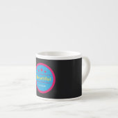 Mooi, vloeibaar goud, espresso Mok (Voorkant rechts)