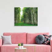 Mooi vogelbos canvas afdruk (Insitu (Woonkamer))
