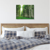 Mooi vogelbos canvas afdruk (Insitu (Slaapkamer))