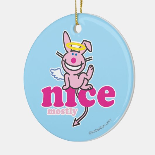 Mooi, vooral keramisch ornament (Links)