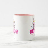 Mooi, vooral tweekleurige koffiemok (Center)