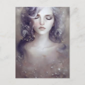 Mooi Vreedzaam Vrouw Briefkaart (Voorkant)