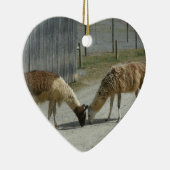 MOOI, VREEDZAME, LLAMAS. KERAMISCH ORNAMENT (Rechts)