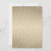 Mooi Vrijgezellenfeest - Goud Kaart (Achterkant)