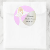 Mooi Vrijgezellenfeest Ronde Sticker (Tas)