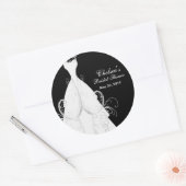 Mooi Vrijgezellenfeest Ronde Sticker (Envelop)