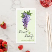 Mooi Vrijgezellenfeest van Wisteria Brunch Servet (Insitu)