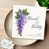 Mooi Vrijgezellenfeest van Wisteria Brunch Servet