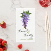 Mooi Vrijgezellenfeest van Wisteria Brunch Servet (Insitu)