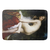 Mooi Vrouw Bather (door Bouguereau) Badmat (Voorkant)