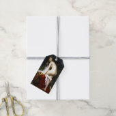 Mooi Vrouw Bather (door Bouguereau) Cadeaulabel (Met Touw)