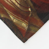 Mooi Vrouw Bather (door Bouguereau) Fleece Deken (Hoek)