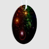 Mooi vuurwerk ornament (voorkant)