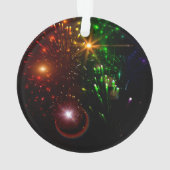 Mooi vuurwerk ornament (achterkant)