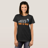 Mooi wakeboarder wakeboard 3 t-shirt (Voorkant volledig)