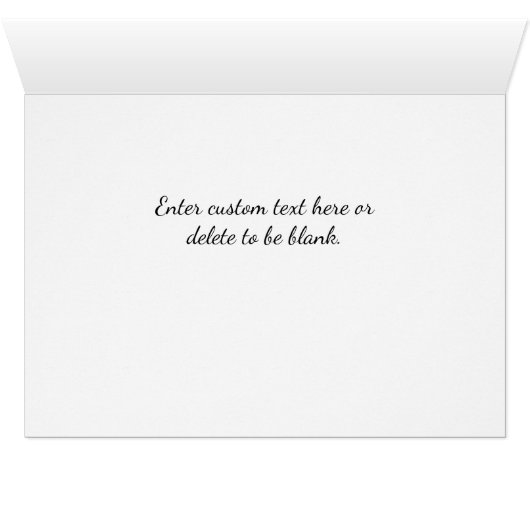 Mooi Waterfront Walkway Wenskaart (Binnen Horizontaal (Onder))