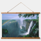 mooi waterval landschap hangend wandkleed (Voorkant)