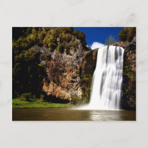 Mooi watervalbriefkaart briefkaart