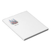 Mooi Waterverf boeket Notitieblok (Schuin)