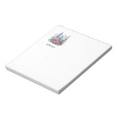 Mooi Waterverf boeket Notitieblok (Linkerzijde)