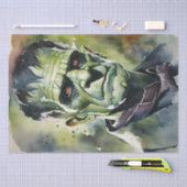 Mooi: Waterverf Frankenstein Decoupage Tissuepapier (Craft)