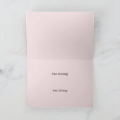 Mooi  Wenskaart Kaart (Binnen)