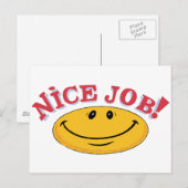 Mooi werk! briefkaart (Voorkant / Achterkant)